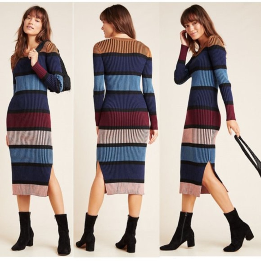 Dolan Knit Sweater Dress Anthropologie Plus A+